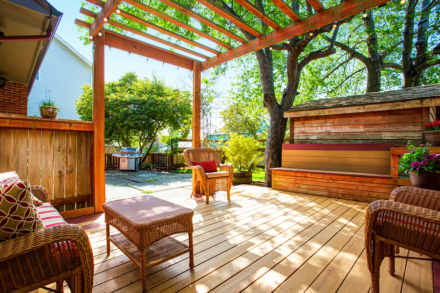 Gartenlaube - Pergola bauen