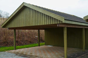 Carport aus Holz