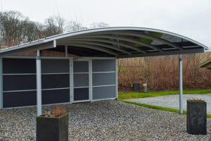 Carport aus Aluminium